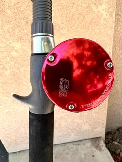 6’6” Ugly Stick Medium Action Rod with an Abu Garcia Ambassadeur 6600BCX Baitcaster Reel