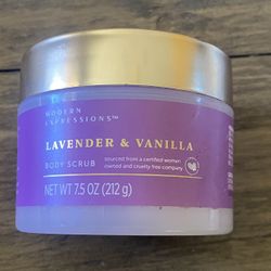 Modern Expressions Lavender & Vanilla Body Scrub 7.5oz
