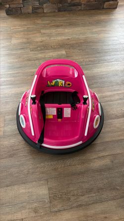 Kids Electric Ride-On Bumper Car Pink