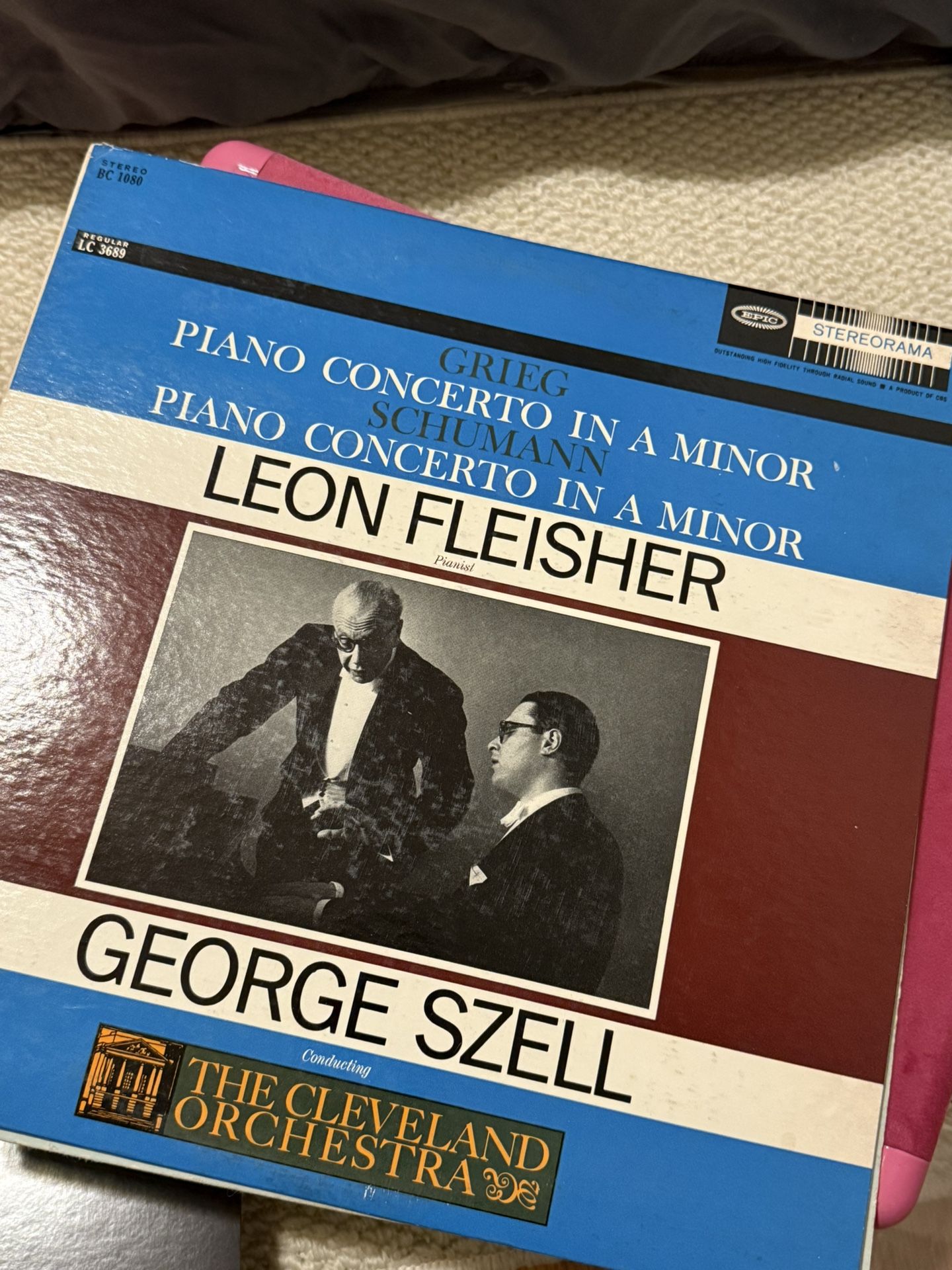 Piano Record Leon Fleisher & George Szell