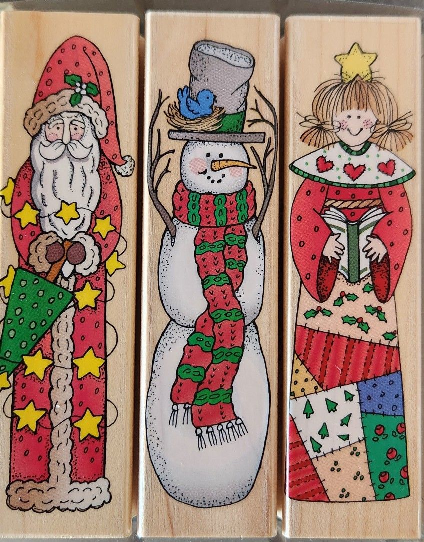 Vintage Rubber Stamp Set

