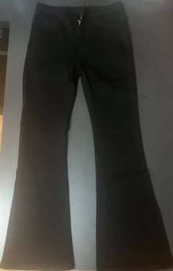 Ladies Medium Flair Black Pants 