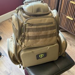 TIDEWE Tactical Range Backpack Bag for Gun and Ammo with Pistol Case