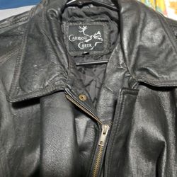 Mens leather jacket/women jacket