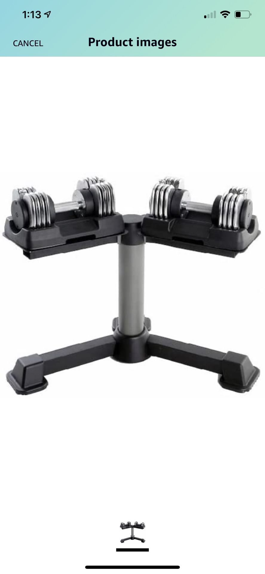 ProForm Pro Quick 100 lb. Adjustable Dumbbell Set for Sale in Penndel PA OfferUp