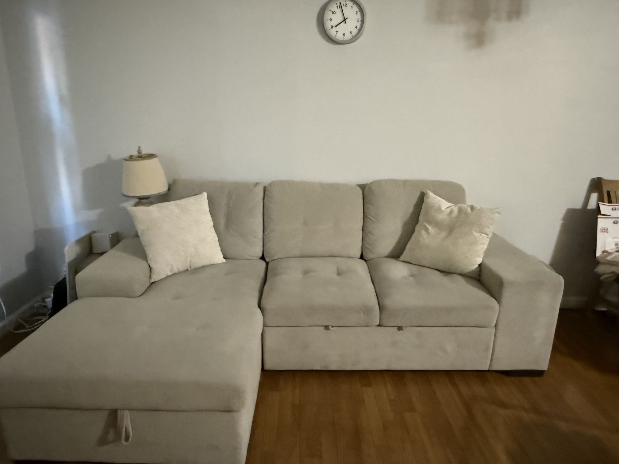 Sofa - Sectional With Storage Space.