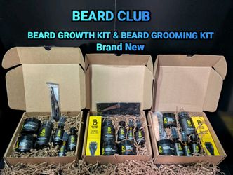 BEARD CLUB GROWTH & GROOMING KITS