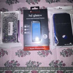 iPhone 7 Cases(4) & Screen Protector Bundle *Brand New Unopened*