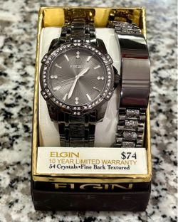 Elgin Men’s Watch With Matching Bracelet