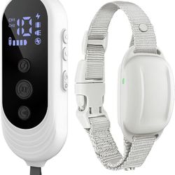 Dog Shock Collar,Dog Anti Bark Collar with Remote,Training E-Collar for Large, Medium, Small Dogs