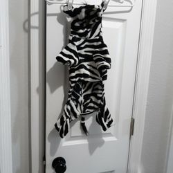 Soft Zebra Dog Sweater (S)