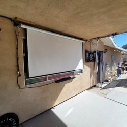 Projector + Screen
