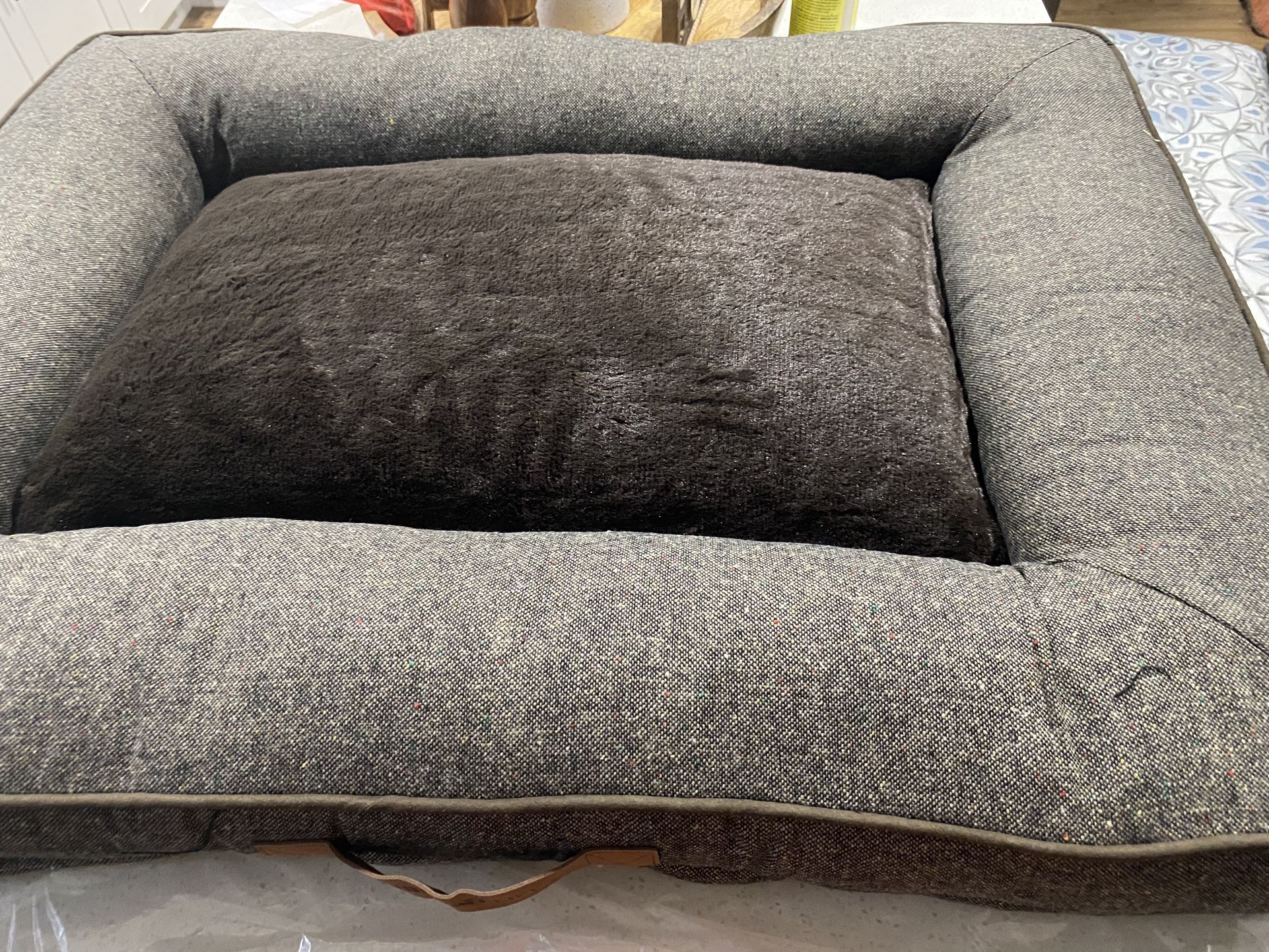 New Dog Bed Brown  26”wide X36”Long 