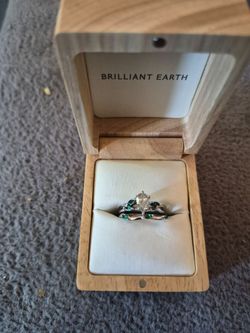 Diamond and Emerald Ring