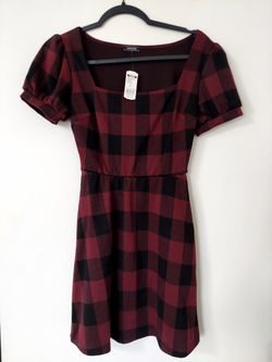 Burgundy Dress