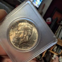 1964 Kennedy Half Dollar Ungraded Silver Good Condition 
