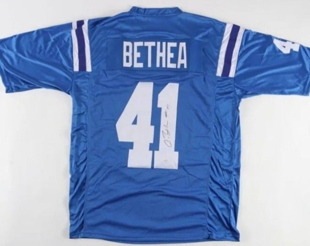Antoine Bethea Autographed Signed Indianapolis Colts #41 Jersey (JSA)