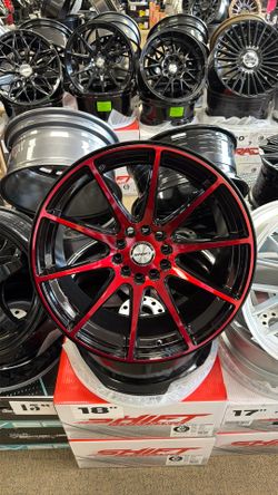 18” SHIFT GEAR WHEELS !! IN STOCK ! 5LUG 🔥