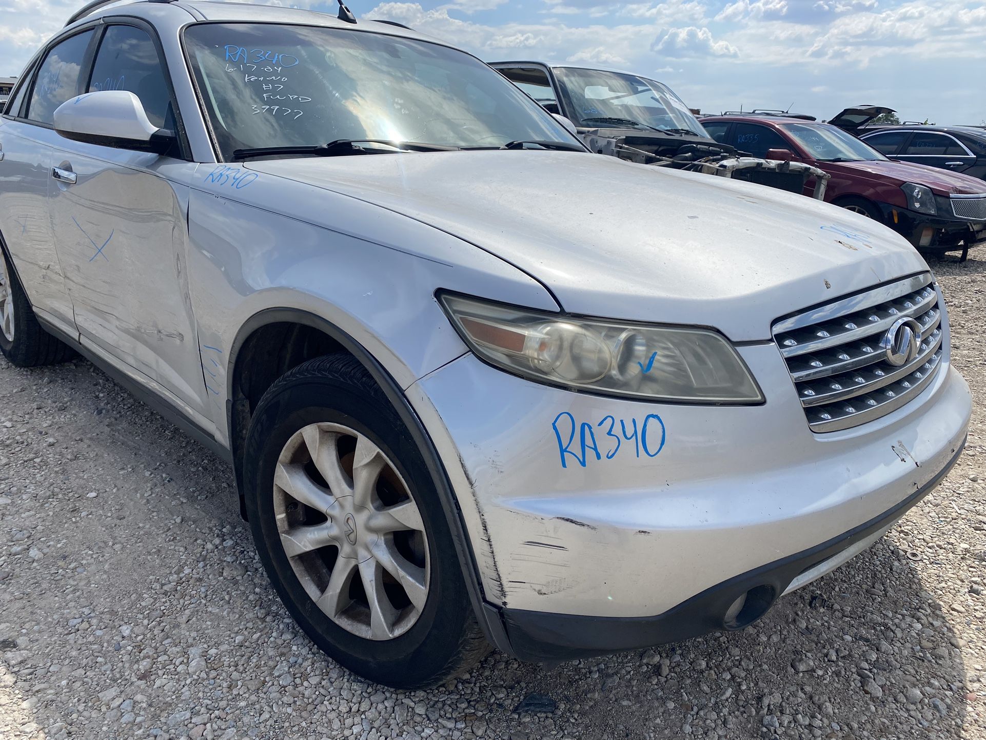 2006 INFINITY FX 35 v6 rwd for parts only / partes infinity FX 3.5L motor