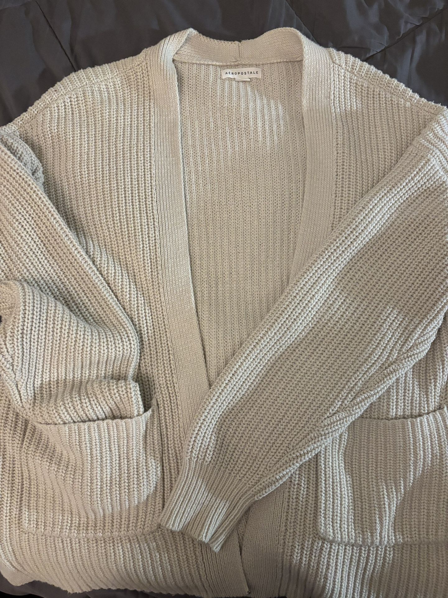 Beige Cardigan 