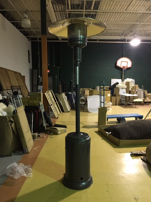 Brand new outdoor patio heater.