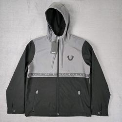 New True Religion Soft Shell Wind Breaker Jacket