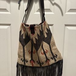 Embroidered Western Purse