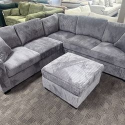 Dark Gray Sectional Sofa 