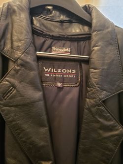 Wilson's Women's Full Length Leather Coat