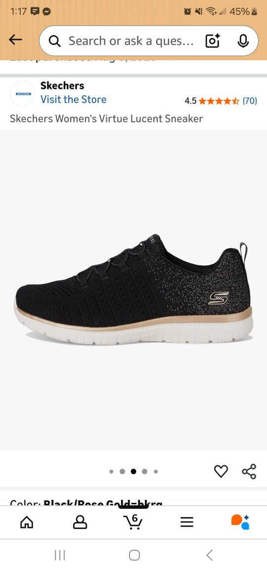 New 8.5 women's skechers shoes