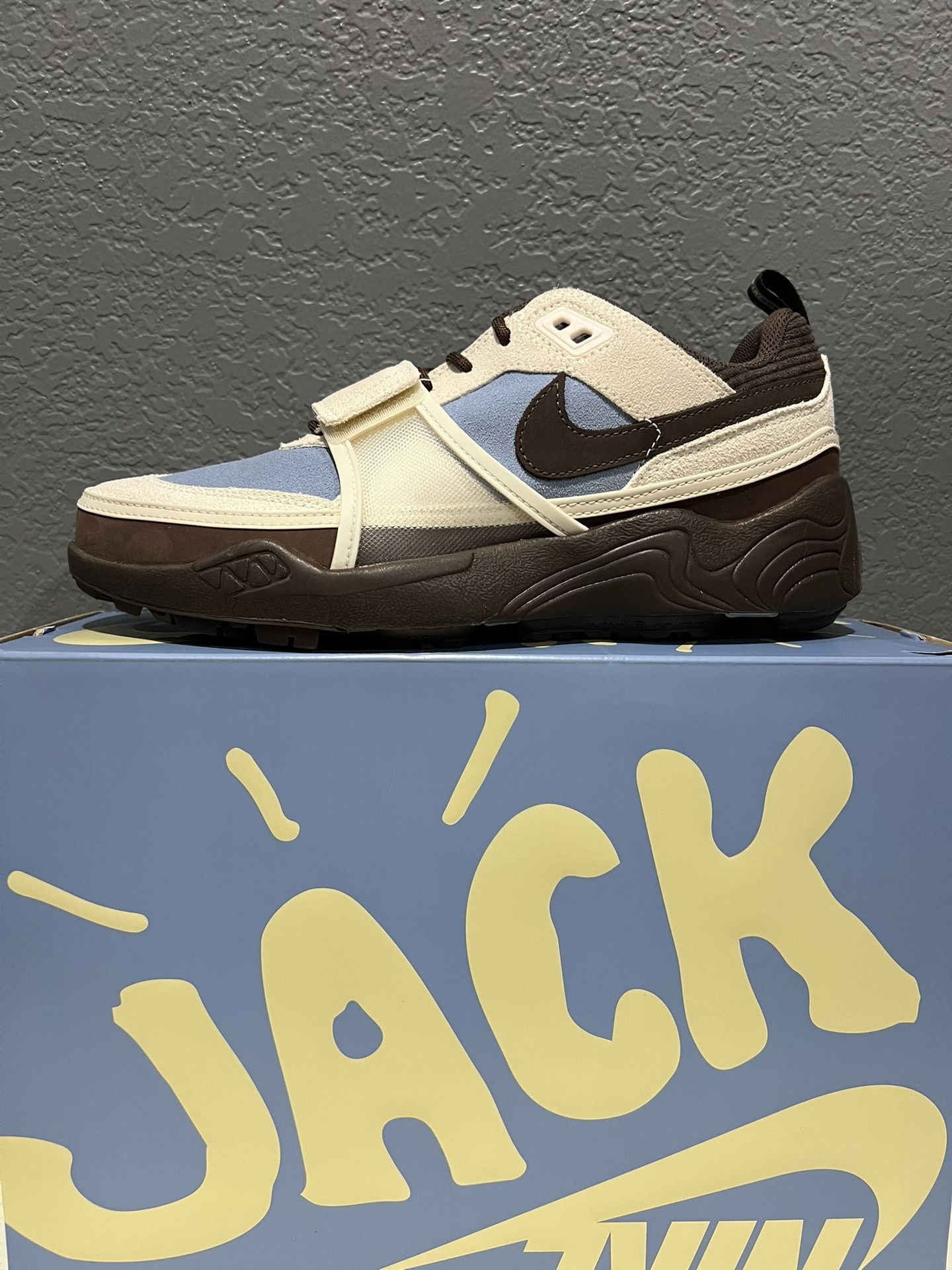 Nike Zoom Field Jaxx Travis Scott Leche Blue Mens 9.5