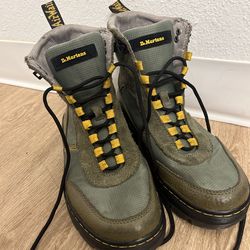 Army Green Combat Doc Martens