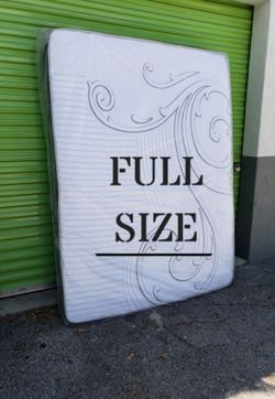NEW FULL-SIZE MATTRESS & BOX SPRING - 2PC