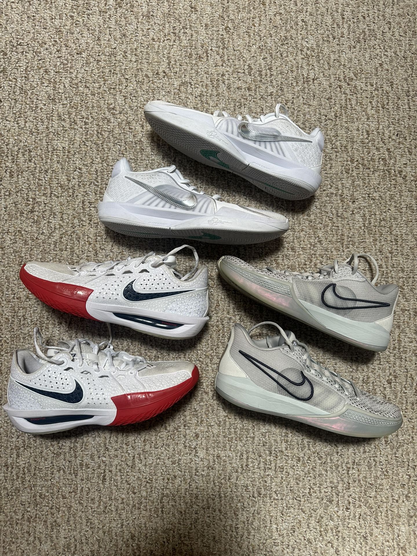 Nike Basketball Shoe Lot