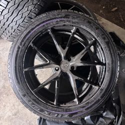 Rims With New Tires 