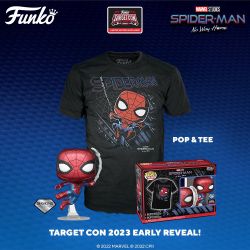 Spider-Man💎Diamond Funko Pop! & T-shirt Set