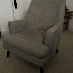 $20 Pick Up Only Chair - Dark Beige 