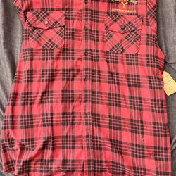 Yellow Stone Flannel Shirt 