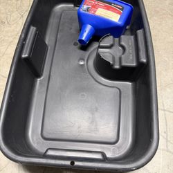 Oil Change Pan And Funnel 
