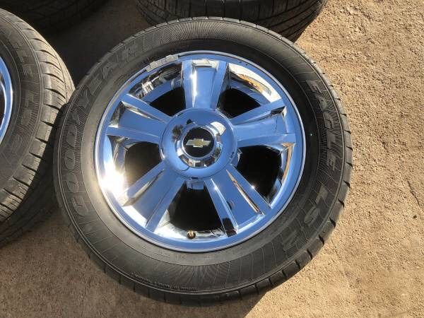 Only 3 Wheels available 20” Chevy Texas Edition Rim 20 Chevrolet Tx Silverado Tahoe Wheel 20x9 Rin Clad  Take offs off  pull pulloffs stock stocks fac