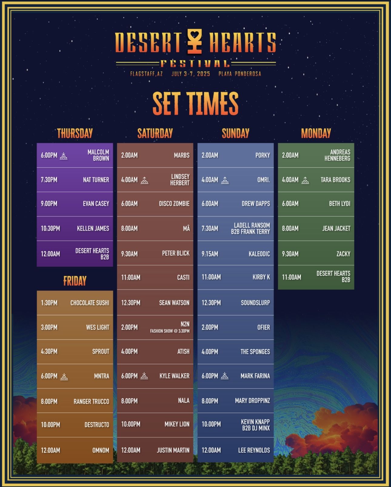 Desert Hearts Festival Ticket + Early Arrival