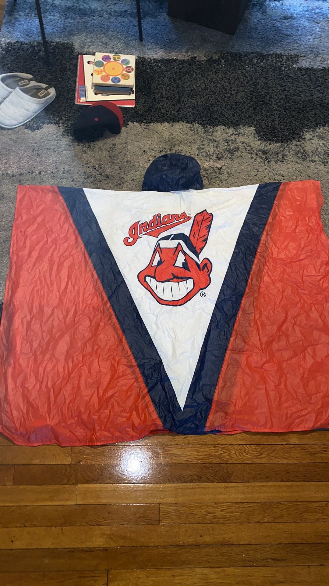 Vintage Cleveland Indians poncho Rain Coat