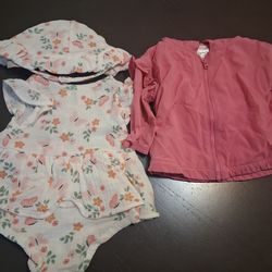 Girl clothes 0-3M