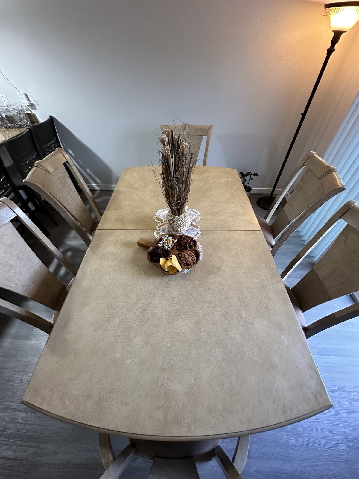 Table and chairs