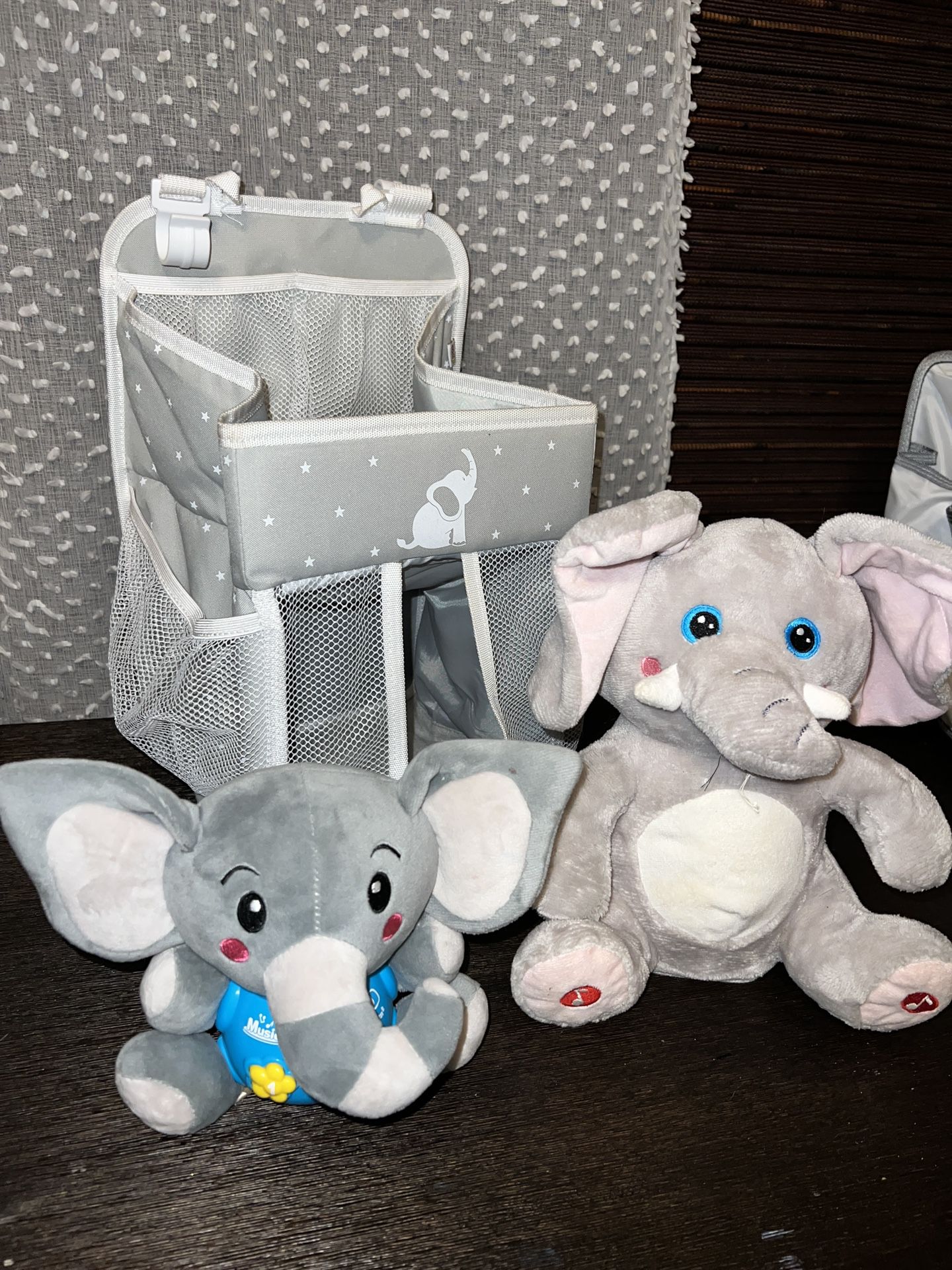 Baby Elephant Toys And Diaper Holder