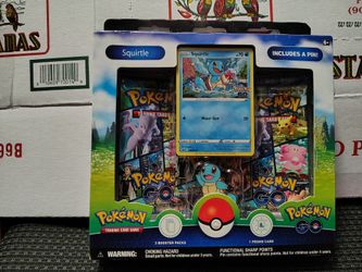 Pokémon GO Squirtle Pin Collection Box
