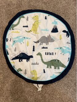 Dino tummy time mat