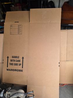 Wardrobe Moving Boxes