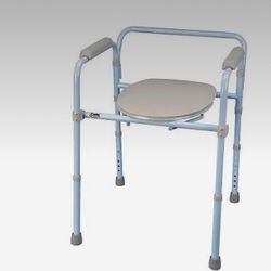 Shower Chair & Toilet Chair With Pan 
