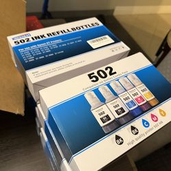 Epson 502 Printer Ink Bottles – New